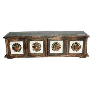 Cofre del Tesoro Caja de madera de alta calidad Joyería hecha a mano Mini Precio adecuado Producto popular Artículo de embalaje de lujo de alta calidad - Product Image 5