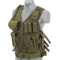Super Venta al aire libre chaleco táctico impermeable Paintball entrenamiento chaleco
