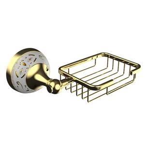 Porte-savon en acier inoxydable or de qualité supérieure pour salle de bain porte-savon porte-savon mural accessoires de salle de bain à domicile - Product Image 4