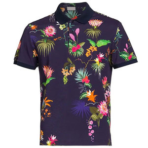 New Arrival 100% Cotton Sublimation <b>Polo</b> T-Shirt For Men Loose Fit Printed Professional High Quality New Style T Shirt For Men - Product Image 5