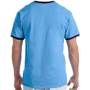 T-shirt pour homme fabriqué en usine 2026, le plus populaire, 100% coton polyester, style OEM, prix de gros disponible - Product Image 3