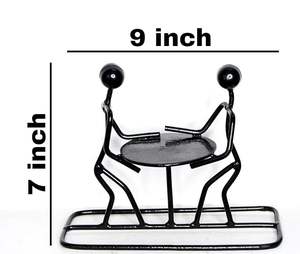 New design iron table centerpiece <b>crafted</b> <b>for</b> Valentines Day couples gift using reclaimed <b>wood</b> mason jars and <b>heart</b> decor - Product Image 2