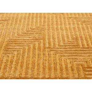 Alfombra Azalea Gold de Lana y Seda de Bambú Anudada a Mano, 10 mm de Grosor, Patrón Geométrico Abstracto, Rectangular, para Pasillo, Uso Doméstico - AIWB-3059 - Product Image 3