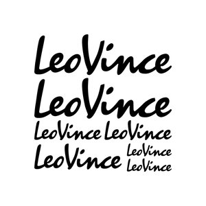 ชุดสติกเกอร์รถจักรยานยนต์ชุดสปอนเซอร์ Leo Vince - Product Image 1