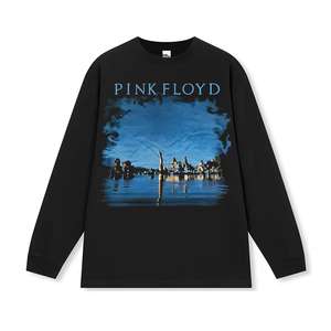 เสื้อยืดลำลองผ้าฝ้าย100% แท้สำหรับผู้ชายและผู้หญิงเสื้อลายพิมพ์ลายขนาดใหญ่ย้อนยุคซักได้ - Product Image 5