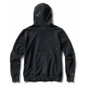 Pull à capuche surdimensionné délavé à l'acide avec logo personnalisé pour hommes 100% coton mélangé Street Style Winter Wear Plain Dyed Digital - Product Image 3