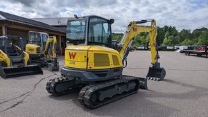Nueva Mini excavadora Wacker Neuson EZ50, excavadora de orugas hidráulica de cola cero de 5 toneladas, excavadora compacta para construcción - Product Image 5