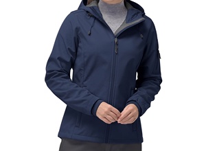 Veste coupe-vent softshell pour femmes grandes tailles, imperméable et respirante, idéale pour l'entraînement en extérieur en hiver, haute qualité - Product Image 3