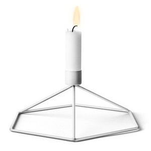 Premium Minimalist Modern Style Handmade Stone Candle Stand <b>Silver</b> Decorative <b>Candlestick</b> Handmade Design Modern Style Candle - Product Image 5