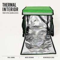 Sac à dos isotherme personnalisé 1680D grande capacité pour livraison de repas, sac thermique pour restaurant, plats à emporter, coursier