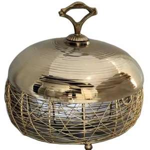 Trending Design Fancy Metal Food Warmer Chafing Dish Casserole Shape Hotpot Stainless Steel <b>Lid</b> Eco-friendly Gas Induction Ready - Product Image 4