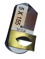 Outils diamantés Eaglion Posalux 5 mm en acier inoxydable, forme plate, grand modèle de machine PT, équipement CVD pour la facettage de bijoux en or et argent