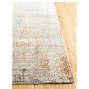 พรมไหมพรมและไหมไผ่ถักมือสีเบจและสีน้ำตาลลายแบบนามธรรมสำหรับห้องนั่งเล่นหรือห้องนอนวัยรุ่น-Srb(727) - Product Image 4