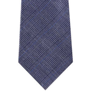 Corbata clásica con textura a cuadros en azul grisáceo para hombre de Michael Kors, talla regular - Product Image 3