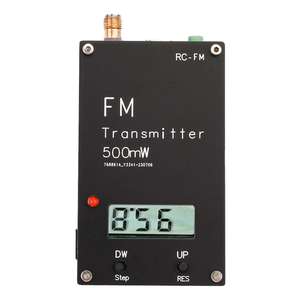 2000M 0.5W <strong>FM</strong> Transmitter Frequency LED display Stereo Digital 76-108MHz for DSP <strong>Radio</strong> broadcast Campus <strong>Radio</strong> <strong>Station</strong> Receiver - Product Image 2