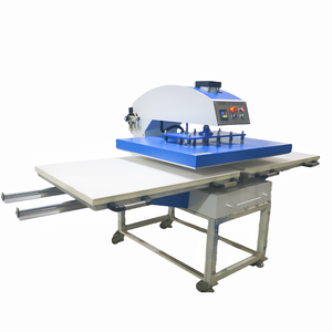Nouvelle presse à chaud automatique 50*100cm, machine de transfert thermique pneumatique pour étiquettes et motifs de vêtements, grande presse à chaud - Product Image 3