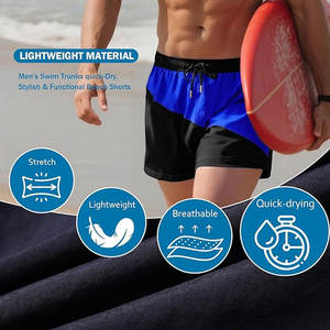 Pantalones cortos de playa personalizados Hombres Ropa de playa Hombre Traje de baño Pantalones cortos de verano Pantalones cortos estampados masculinos - Product Image 5