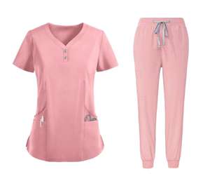 ชุดยูนิฟอร์มพยาบาลแบบสั่งตัดได้ ไซส์ใหญ่พิเศษ ผ้าทอ สำหรับบุรุษและสตรี พร้อมระบบตรวจจับเข็ม สำหรับพยาบาลทางการแพทย์ - Product Image 6