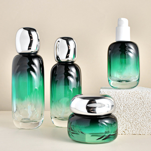 Tùy chỉnh sản phẩm chăm sóc da bao bì chai mỹ phẩm thủy tinh trong suốt chai cho bao bì có sẵn trong variours kích cỡ - Product Image 5