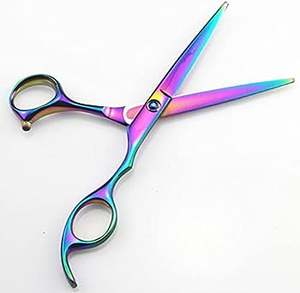 Tijeras de adelgazamiento de peluquería profesional diseño personalizado acero hecho a mano belleza y cuidado Personal producto - Product Image 2