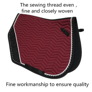 Diseña tus propias almohadillas personalizadas para montar a caballo, bajo MOQ, material duradero de nailon/poliéster, último estilo, colores y tamaños personalizados - Product Image 3