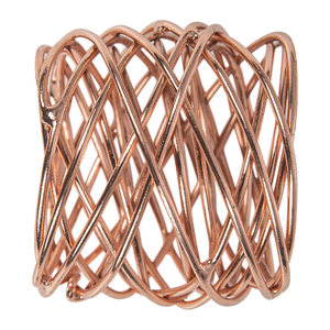 Rond de serviette en cuivre de qualité supérieure qualité admirable meilleur cadeau pour les fêtes porte-anneau de serviette meilleure vente design haut de gamme - Product Image 2