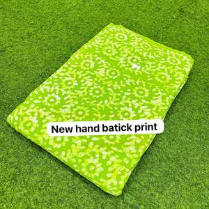 Tela de algodón batik hecha a mano más vendida, tinte Natural para blusa, pantalones y decoración del hogar, 45 pulgadas de ancho, 200 GSM - Product Image 2