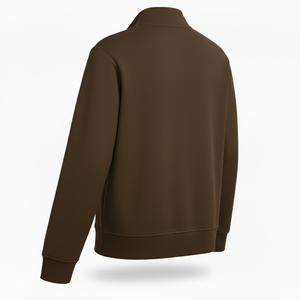 Sudadera con Capucha Personalizable al por Mayor para Hombre, Diseño de Alta Gama, Estilo Coreano, de Algodón, con Cierre, Forro Polar, Bordada, para Invierno - Product Image 2