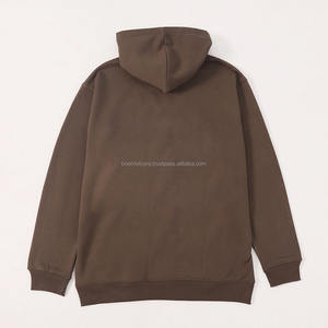 Sweat à capuche uni pour hommes femmes Streetwear Trendy Drop Shoulder Fit Heavyweight Fleece Sweat à capuche avec logo personnalisé pour hommes et femmes - Product Image 3