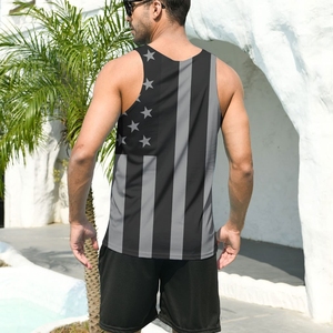 <b>Mens</b> 3D Print Tank Top 100 % Cotton Breathable Sleeveless Tanktop For Gym Training Workout Fitness Casual Summer Wear Plus Size - Product Image 2