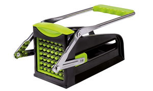 Tagliapatate classico a leva realizzato in acciaio e plastica (Ibili 739100) - Product Image 1
