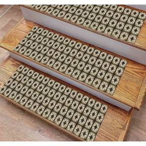 Tapis vert à motif Kilim - Tapis imprimé à motifs ethniques, tapis d'appoint - Product Image 4