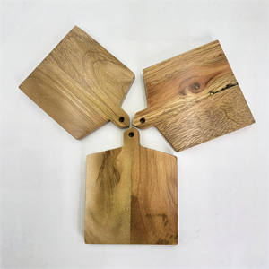 Modern Acacia Epoxy <b>Coasters</b> <b>Set</b> of 4 <b>with</b> <b>Holder</b> Premium Home Drink <b>Coaster</b> <b>Set</b> for Best Wholesale Price - Product Image 3