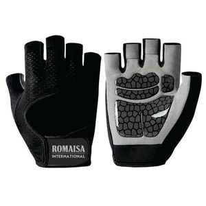 Guantes Deportivos Unisex Personalizados de Medio Dedo con Cierre de Cordones, de Alta Calidad, Duraderos, de Poliéster, para Levantamiento de Pesas en el Gimnasio - Product Image 5