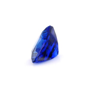 Chứng nhận phòng thí nghiệm phát triển Màu xanh sapphire bên thứ ba chứng nhận AAA chất lượng vòng rực rỡ cắt lỏng đá quý - Product Image 3