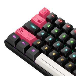 <span class=keywords><strong>Clavier</strong></span> mécanique ONIKUMA MT605 personnalisé par le fabricant, 61 touches, trois modes, 2.4G, Bluetooth, Type-C, pour le jeu et le bureau, OEM - Product Image 1