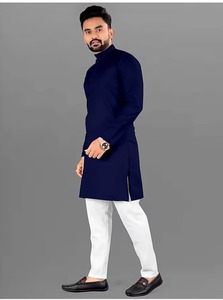 Kurta Tradicional de Algodón para Hombre, Kurta de Boda para Hombre de Buena Calidad, Kurta Informal para Hombre, Kurta de Algodón para Hombre - Product Image 4