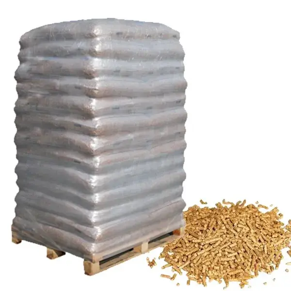 バイオマスバーナー竹木質ペレットEN Plus-A1木質ペレット15kgビニール袋