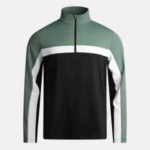 Nouveau design – Maillot de compression à manches longues avec quart de zip – Tenue de sport pour homme – Uniforme de sport - Product Image 5