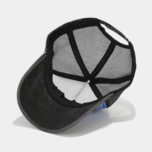 Gorra de béisbol de gamuza para exteriores bordada de 5 paneles con logotipo personalizado - Product Image 5