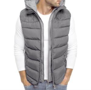 Otoño/Invierno nuevo chaleco de algodón cálido para Hombres estilo pijo pareja Simple a prueba de viento Casual chaqueta acolchada gruesa chaleco - Product Image 5