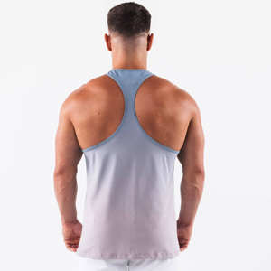 Camiseta sin Mangas Transpirable de Secado Rápido para Hombre, Precio Bajo al por Mayor, Ropa Deportiva Informal de Punto sin Mangas - Product Image 4