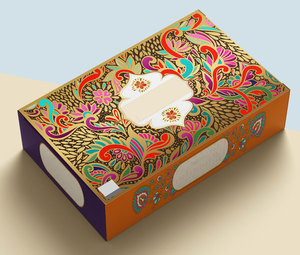 Caja Embalaje de chocolate Accesorios de cartón Dulce Boda Pastelería Dulces Cajas para llevar Pastel Caja dulce - Product Image 4