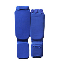 Protège-tibias EVA pour Muay Thai, protection des jambes 100% polyester, élasticité réglable, respirant, pour MMA, boxe, sparring