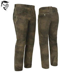 Pantalones de Cuero Bávaro Personalizados de Alta Calidad 2026 para Hombre, Corte Recto, Casuales, de Invierno, Tela de Lana, Servicio OEM Disponible - Product Image 6