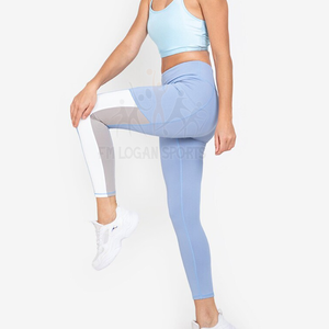 High Quality Customized Logo Printing New Design Polyester Material <b>Women</b> <b>Leggings</b> In Different Colors - Product Image 4