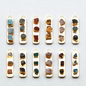 Plata de Ley 925, Barra de Oro, Tanzanita en Bruto, Dijes para Manualidades, Suministros para la Fabricación de Joyas - Product Image 2