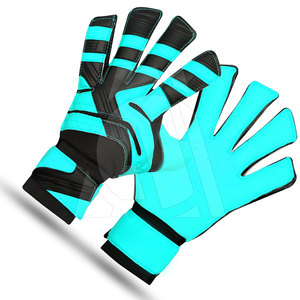 ถุงมือผู้รักษาประตูหนังระบายอากาศได้ดีทำด้วยมือดีไซน์เป็นเอกลักษณ์ - Product Image 3