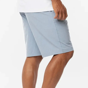 Short d'été décontracté en toile pour hommes de haute qualité OEM ODM séchage rapide respirant couleur personnalisée taille 6XL Logo décoration utilisation dans la salle de sport - Product Image 3