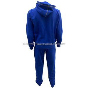 Ensemble de survêtements de jogging deux pièces personnalisé Ensemble de sweat-shirt Ensembles d'impression de bouffées de survêtements pour hommes Ensemble de sweats à capuche et de pantalons de survêtement bouffants - Product Image 2